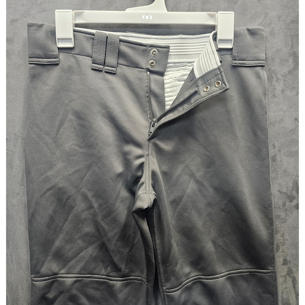 Mizuno Performance Women's Medium Gray Softball Pants Reinforced Knee Athletic